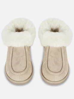 Mocassinpantoffels Met Imitatiebont