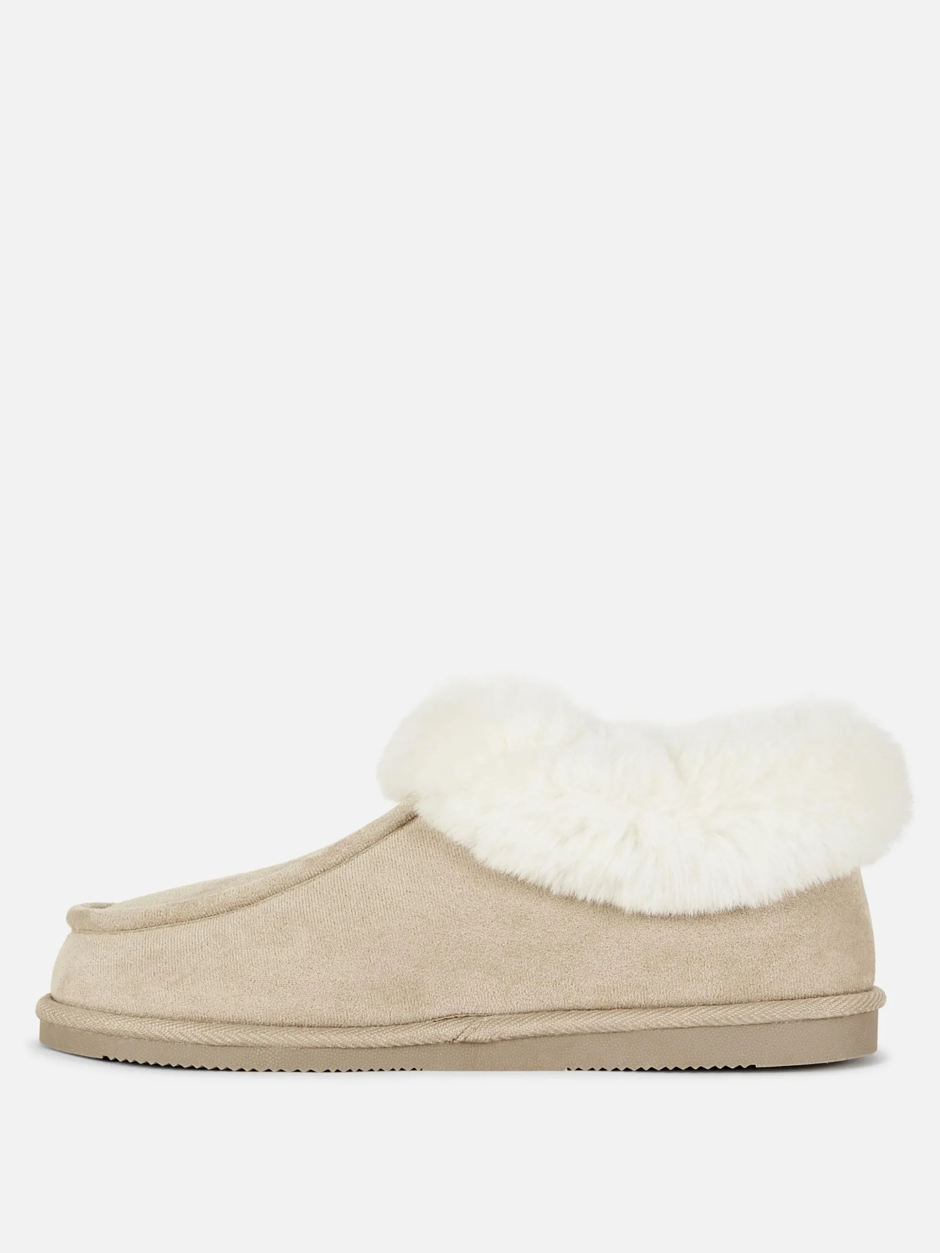 Mocassinpantoffels Met Imitatiebont