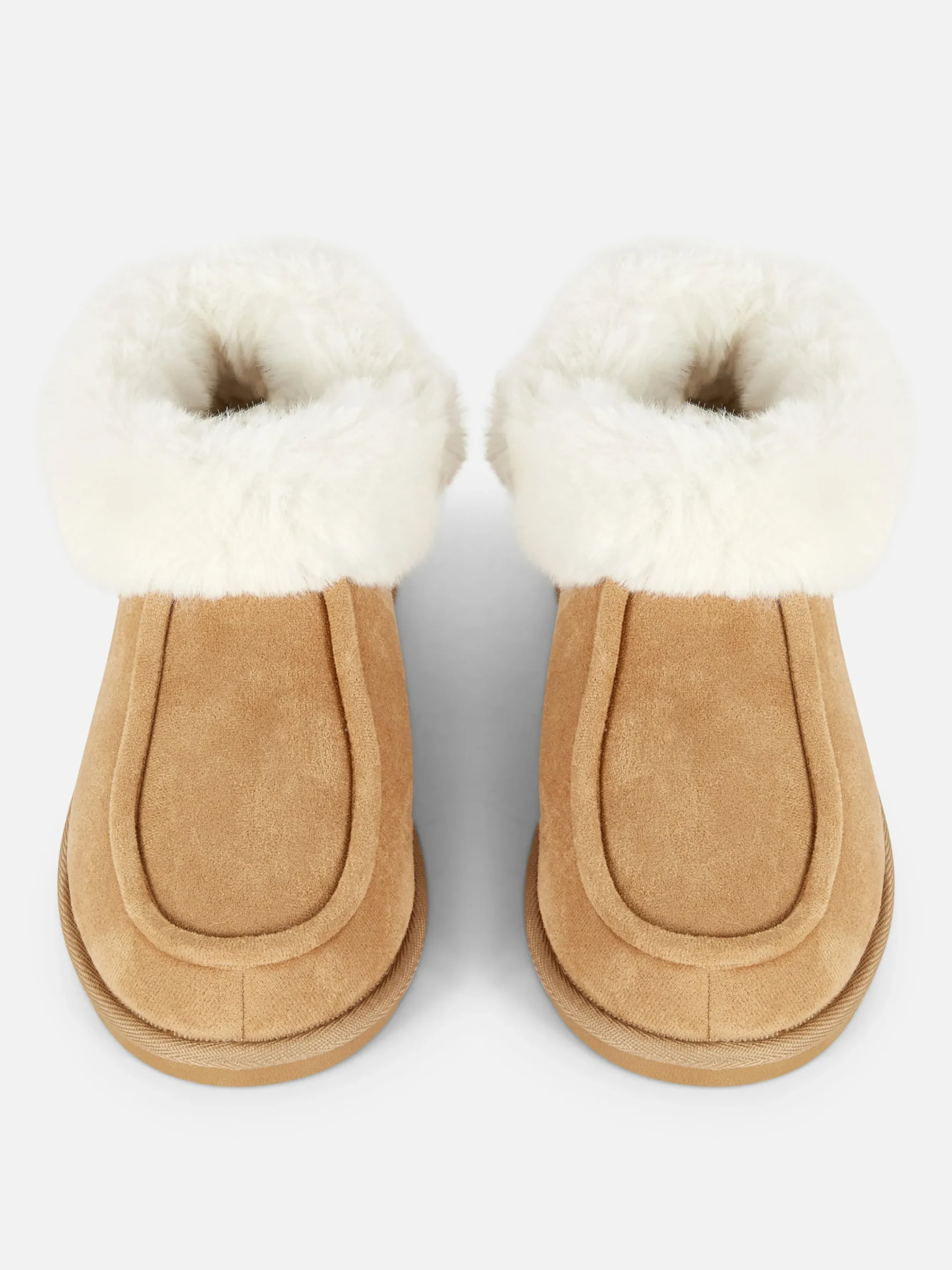 Mocassinpantoffels Met Imitatiebont