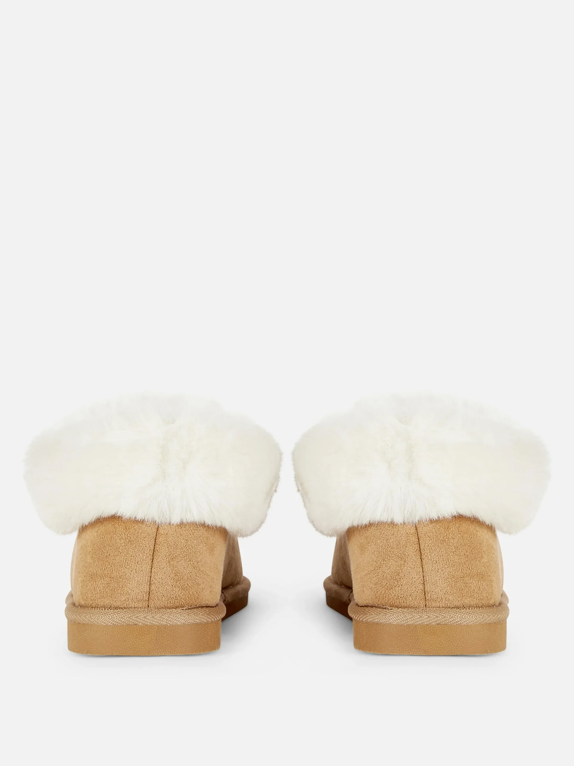 Mocassinpantoffels Met Imitatiebont