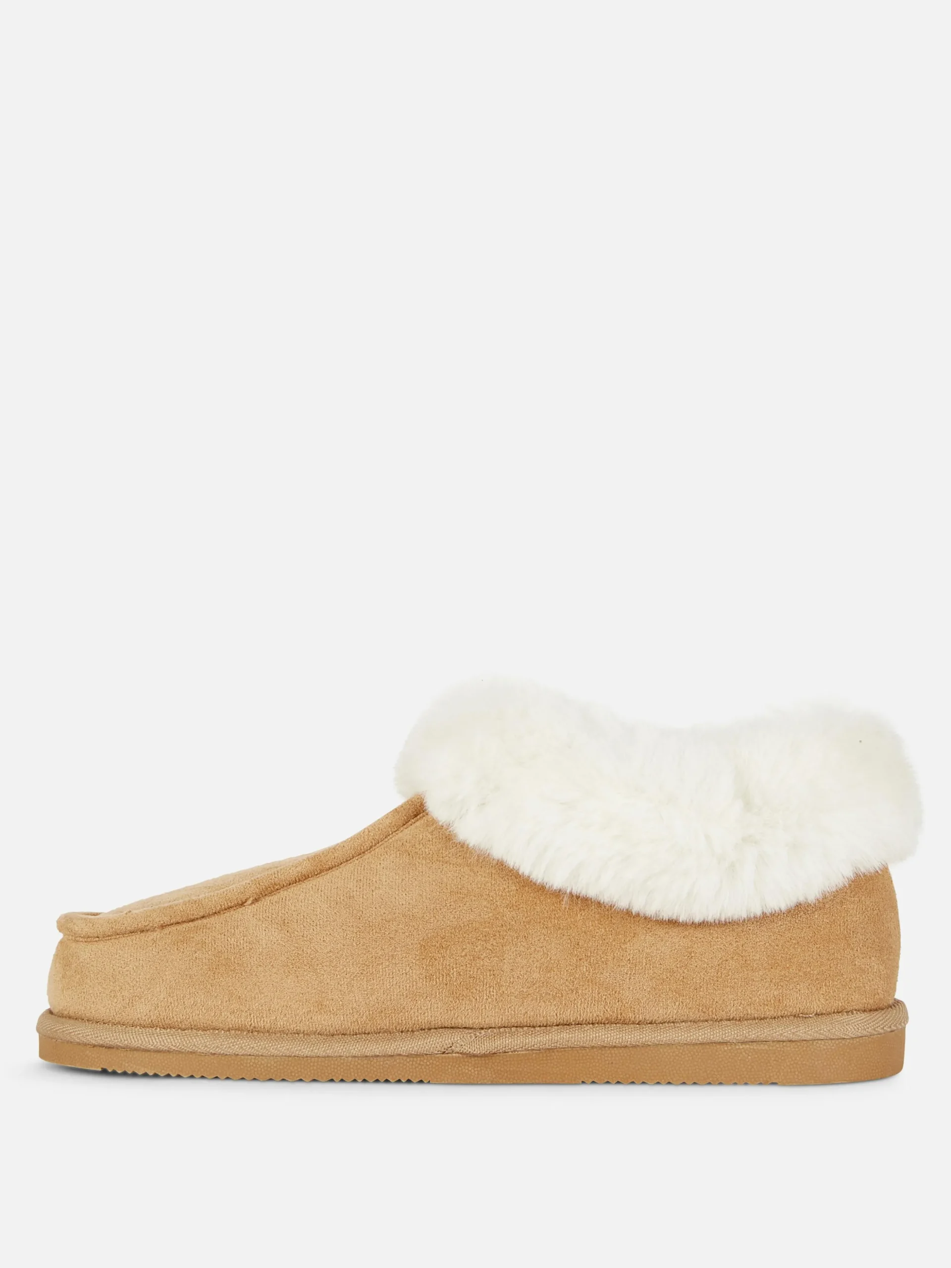 Mocassinpantoffels Met Imitatiebont