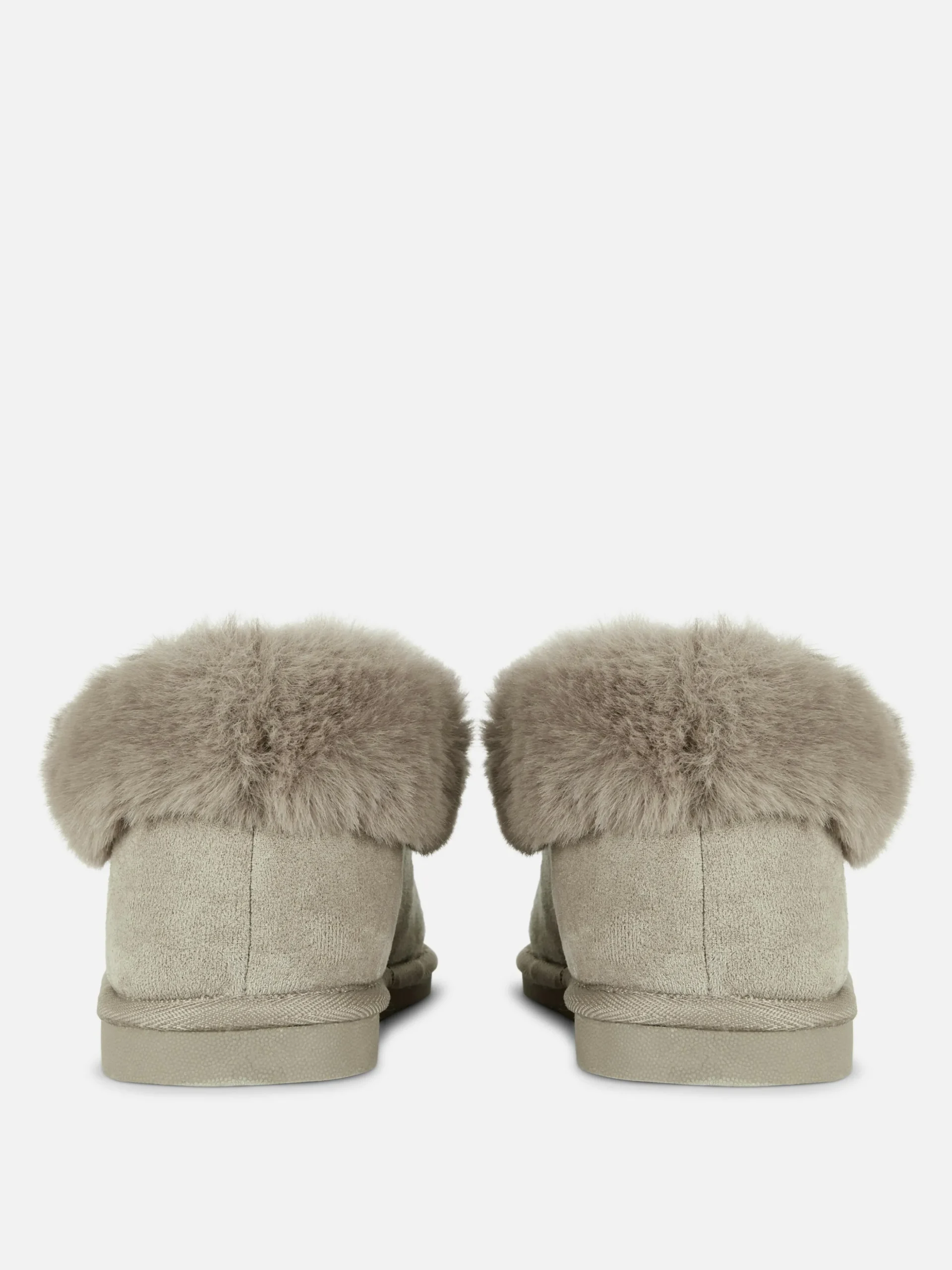 Mocassinpantoffels Met Imitatiebont