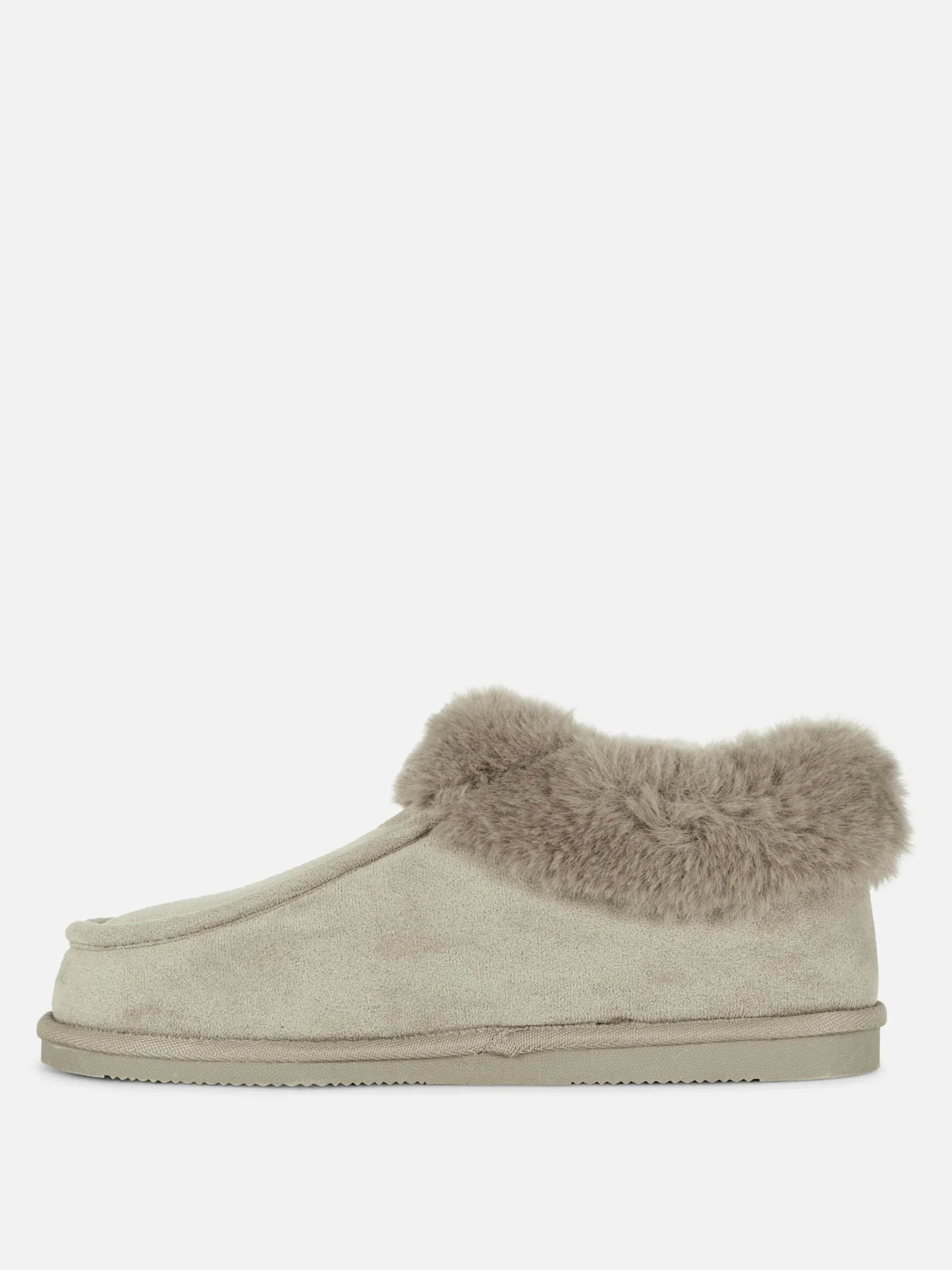 Mocassinpantoffels Met Imitatiebont