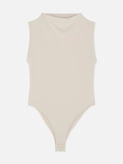 Mouwloze Body Met Hoge Hals
