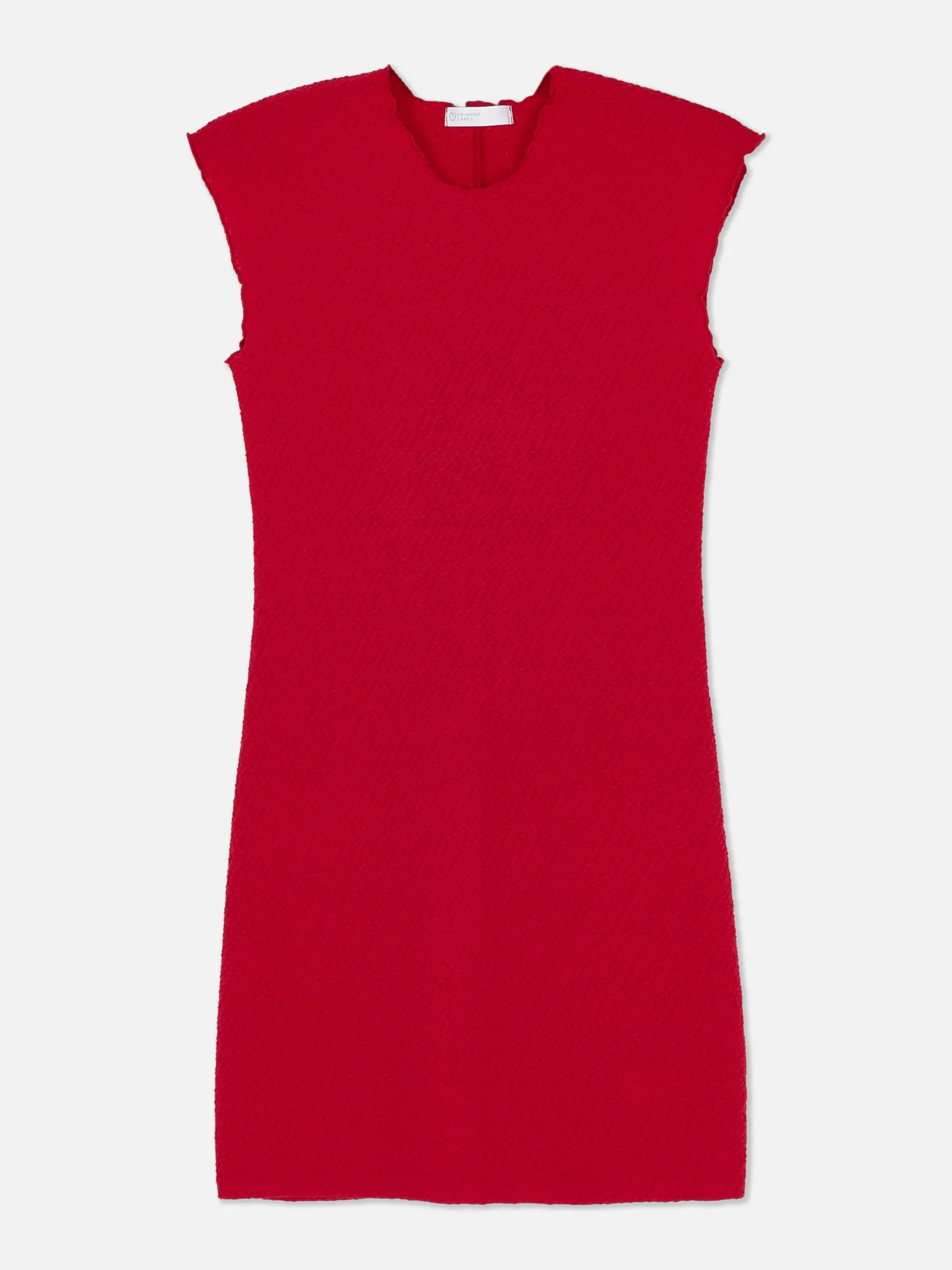 Mouwloze Bodycon-mini-jurk Met Textuur