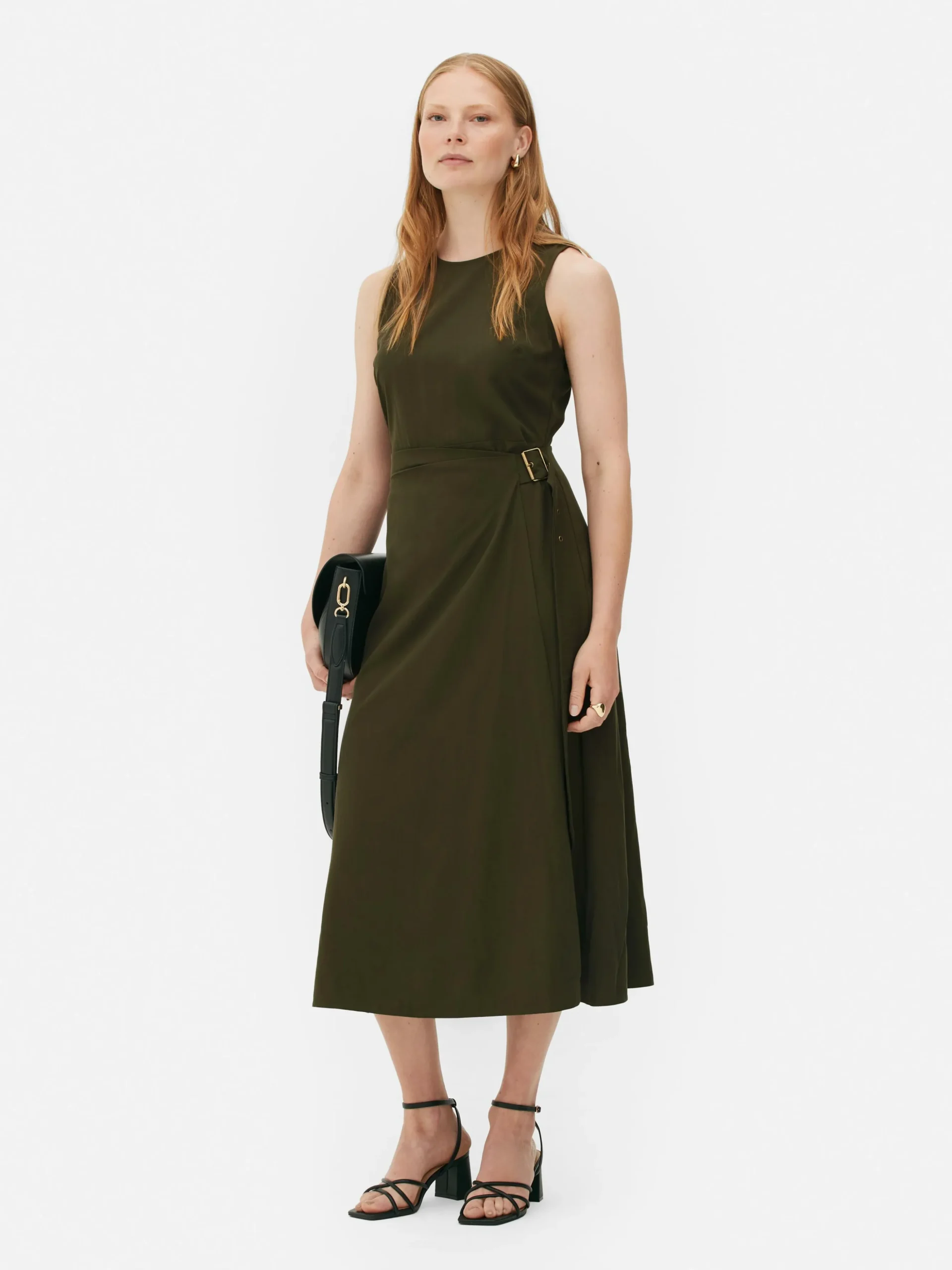 Mouwloze Utility-jurk The Edit