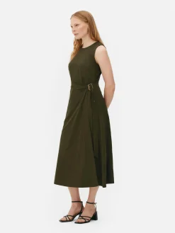 Mouwloze Utility-jurk The Edit