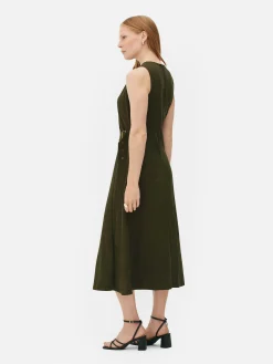 Mouwloze Utility-jurk The Edit