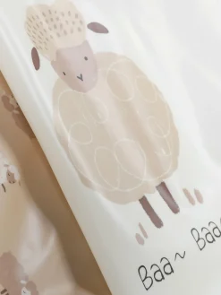 Mouwslabbetje Met Schaapprint