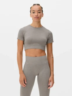 Naadloos Gemêleerd Sportshirt