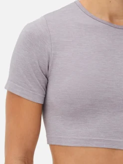 Naadloos Gemêleerd Sportshirt
