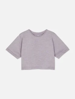 Naadloos Gemêleerd Sportshirt
