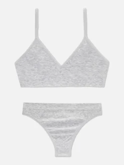 Naadloos Ondergoedsetje Met Triangelbralette