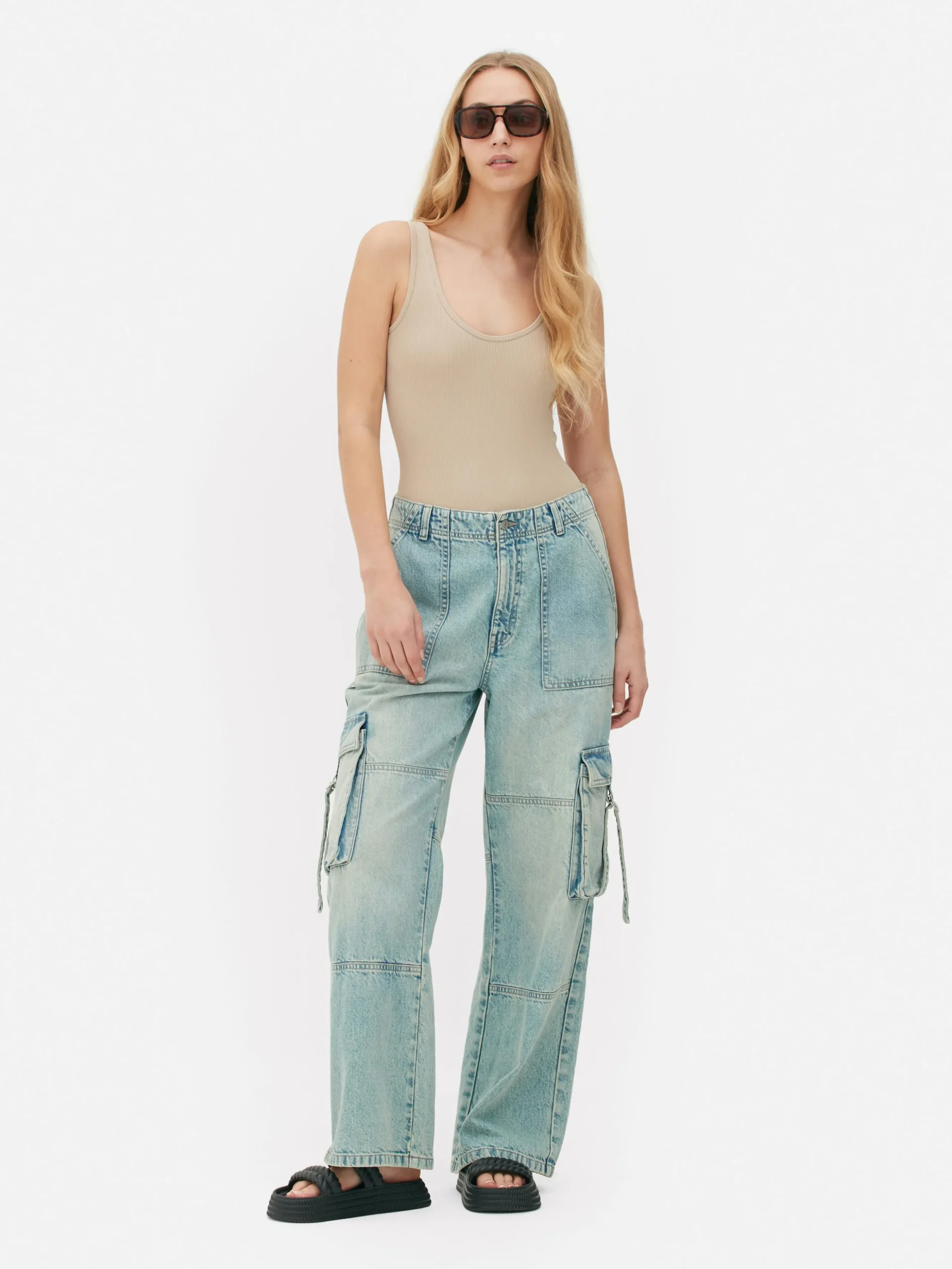 Naadloze Bodysuit Van Ribstof Met U-hals