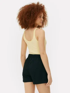 Naadloze Bodysuit Van Ribstof Met U-hals