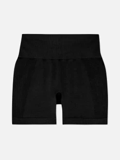 Naadloze Korte Sportbroek Met Hoge Taille