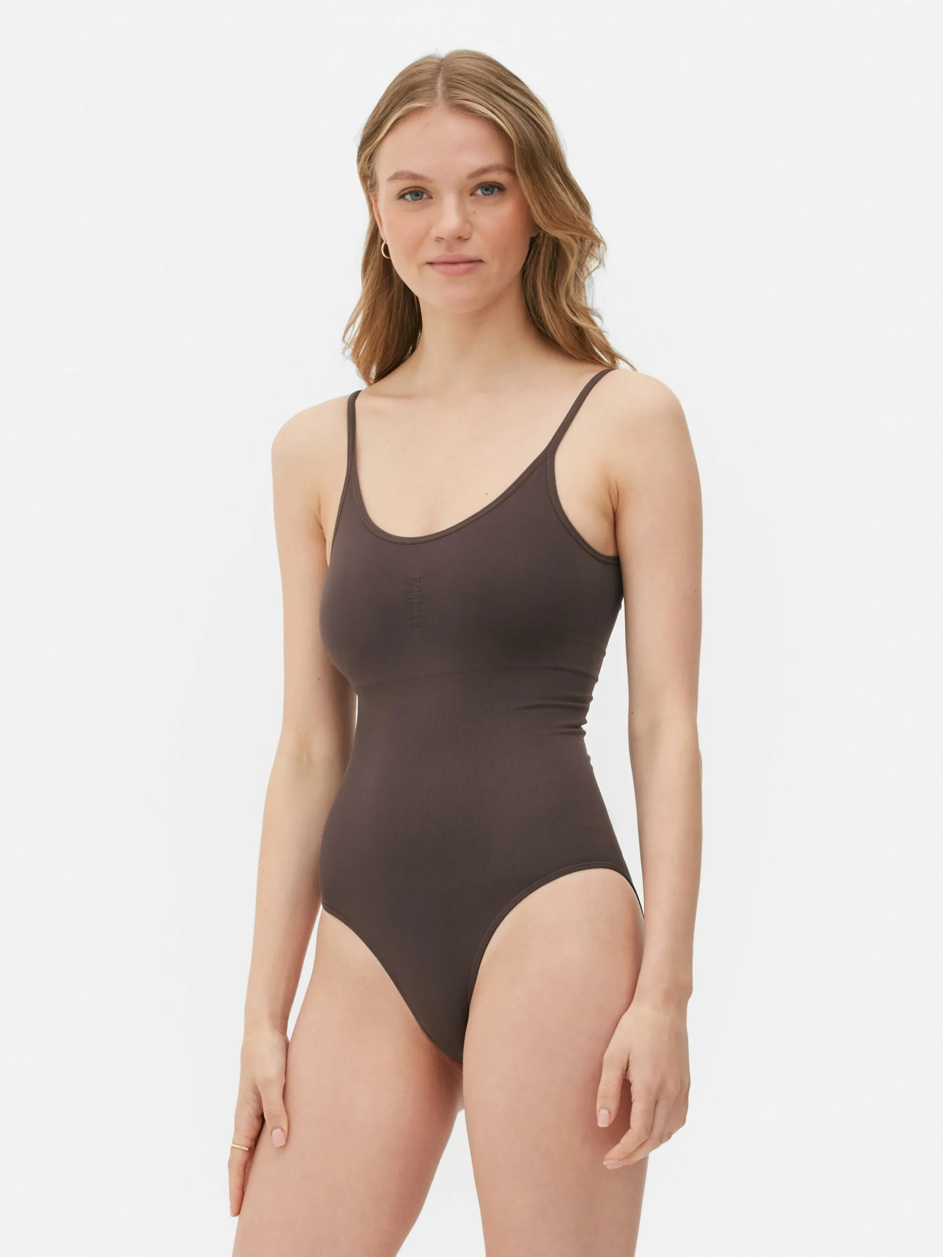 Naadloze Shapewear-body Met U-hals