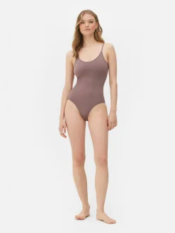 Naadloze Shapewear-body Met U-hals