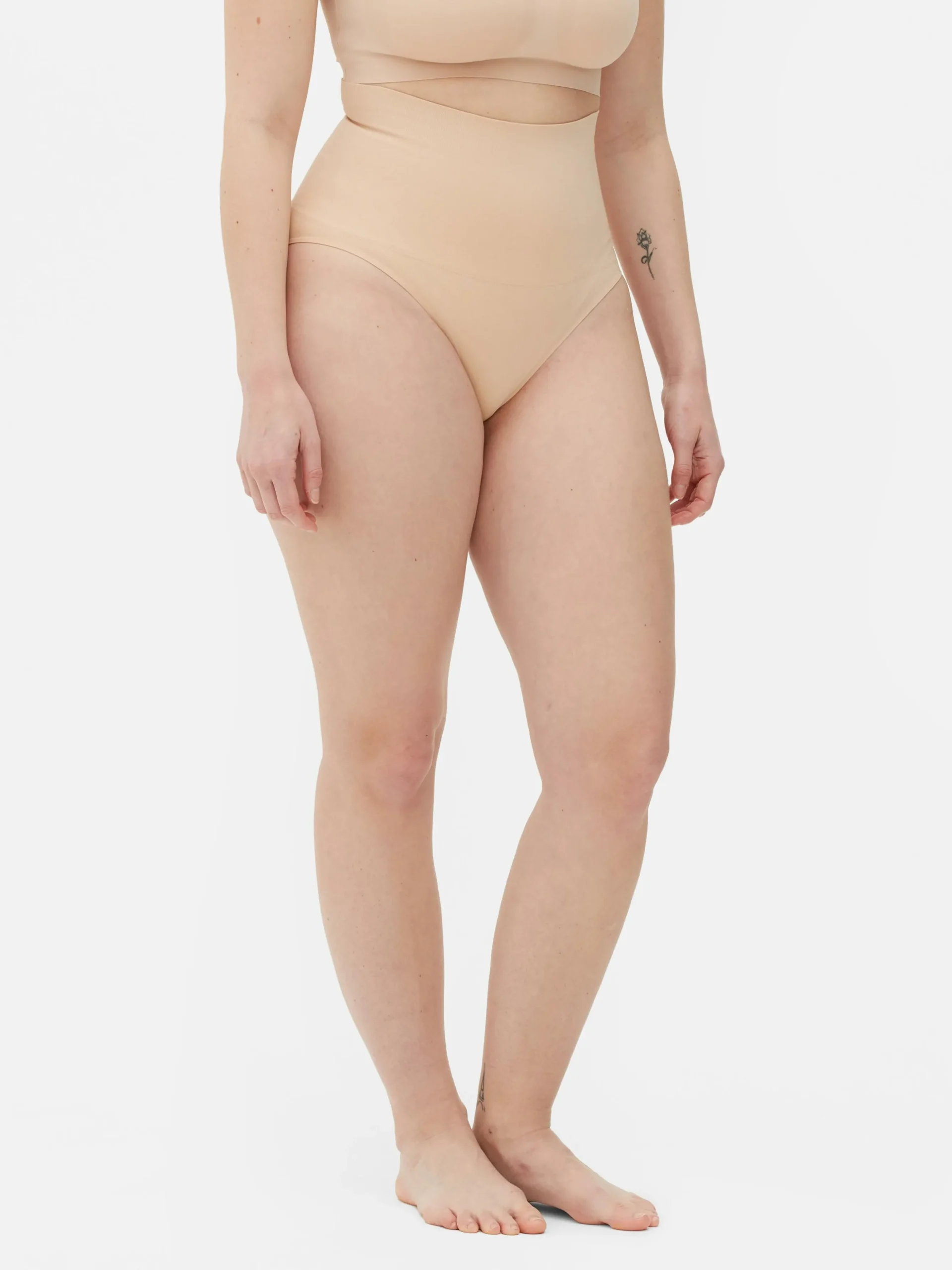 Naadloze Shapewear-slip Met Hoge Taille