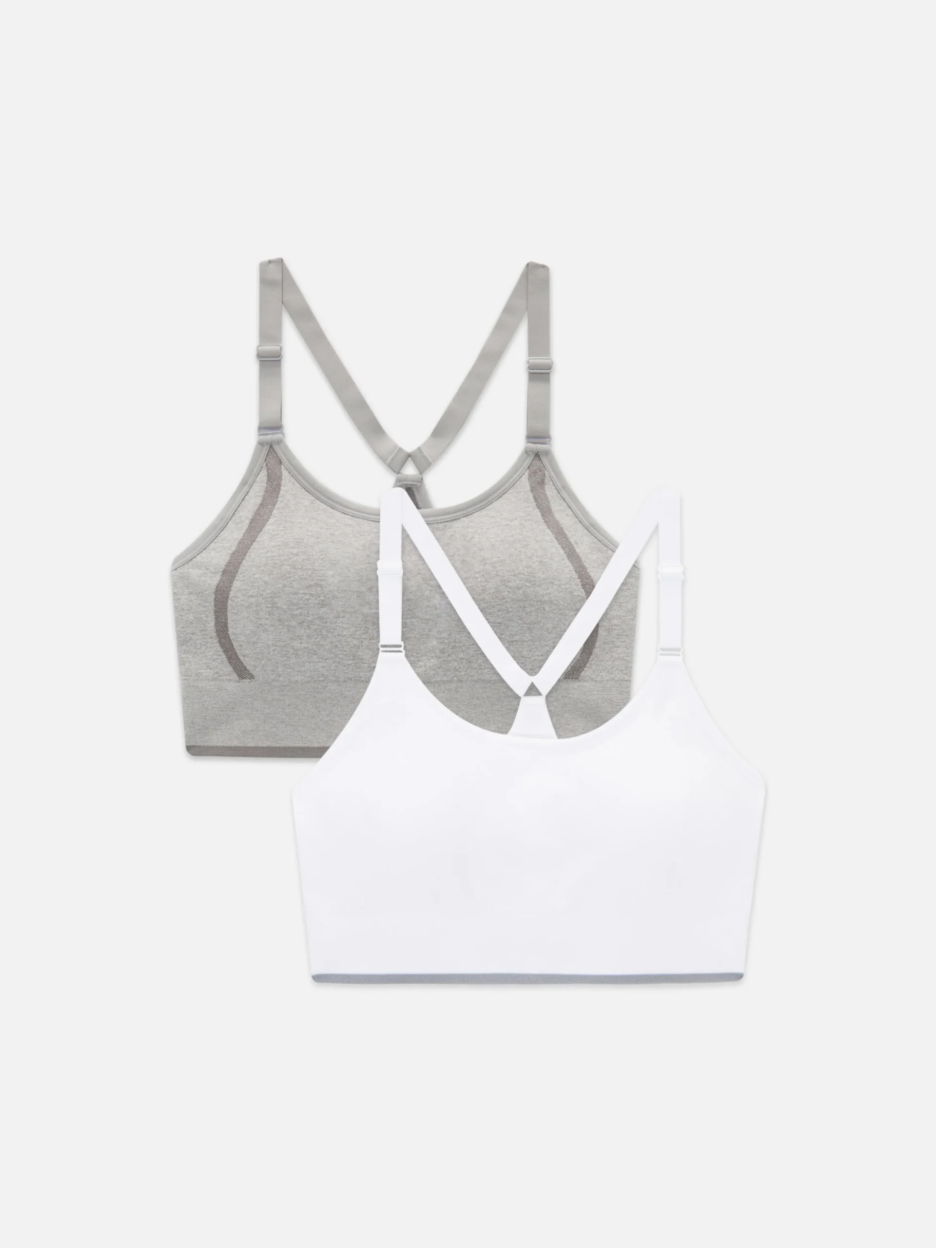 Naadloze Sportbeha's Met Racerback, Set Van 2