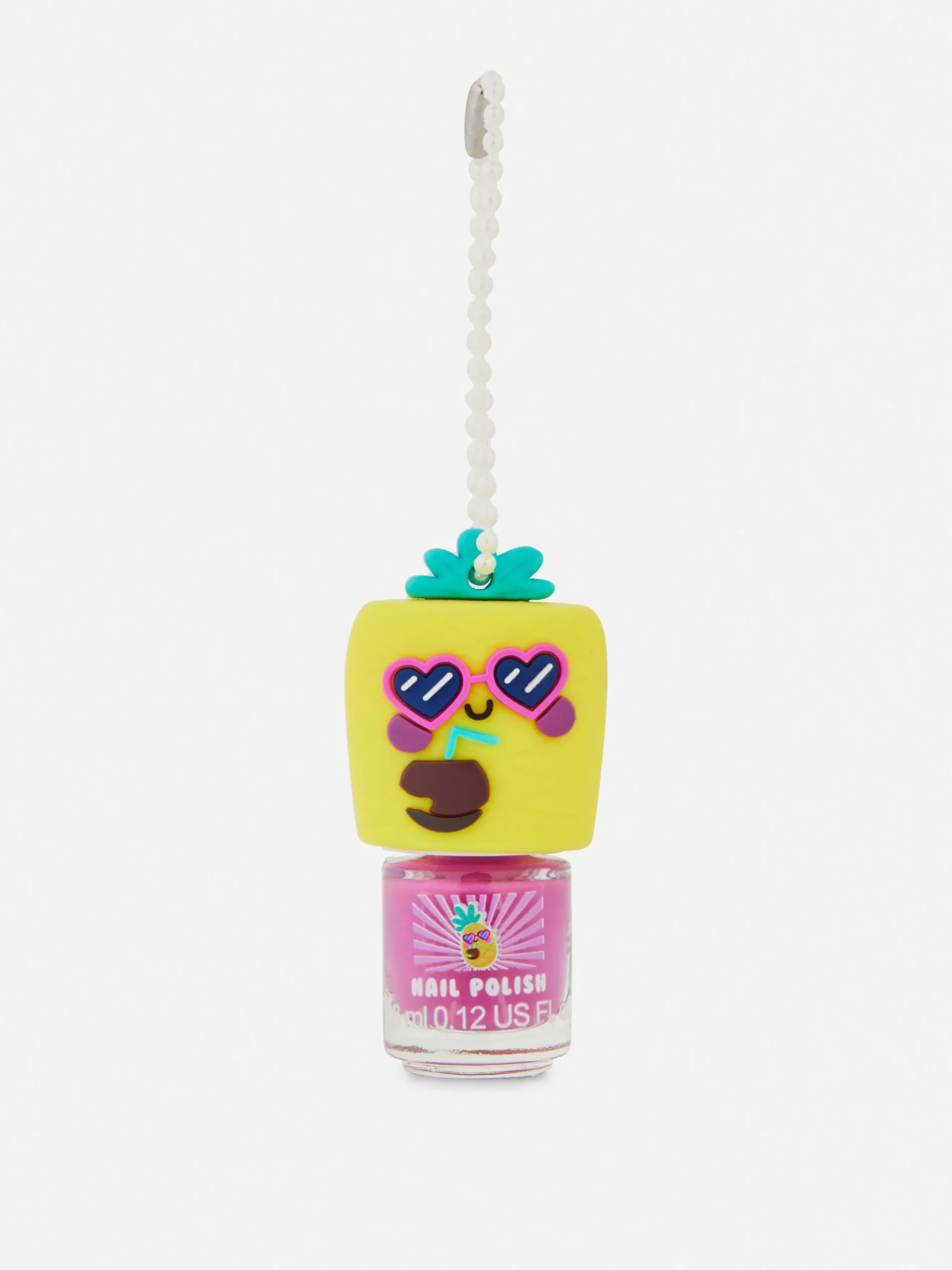 Nagellak Met Imitatieparels, Ananas