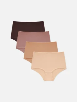 Neutrale Hoge Slips, Set Van 4