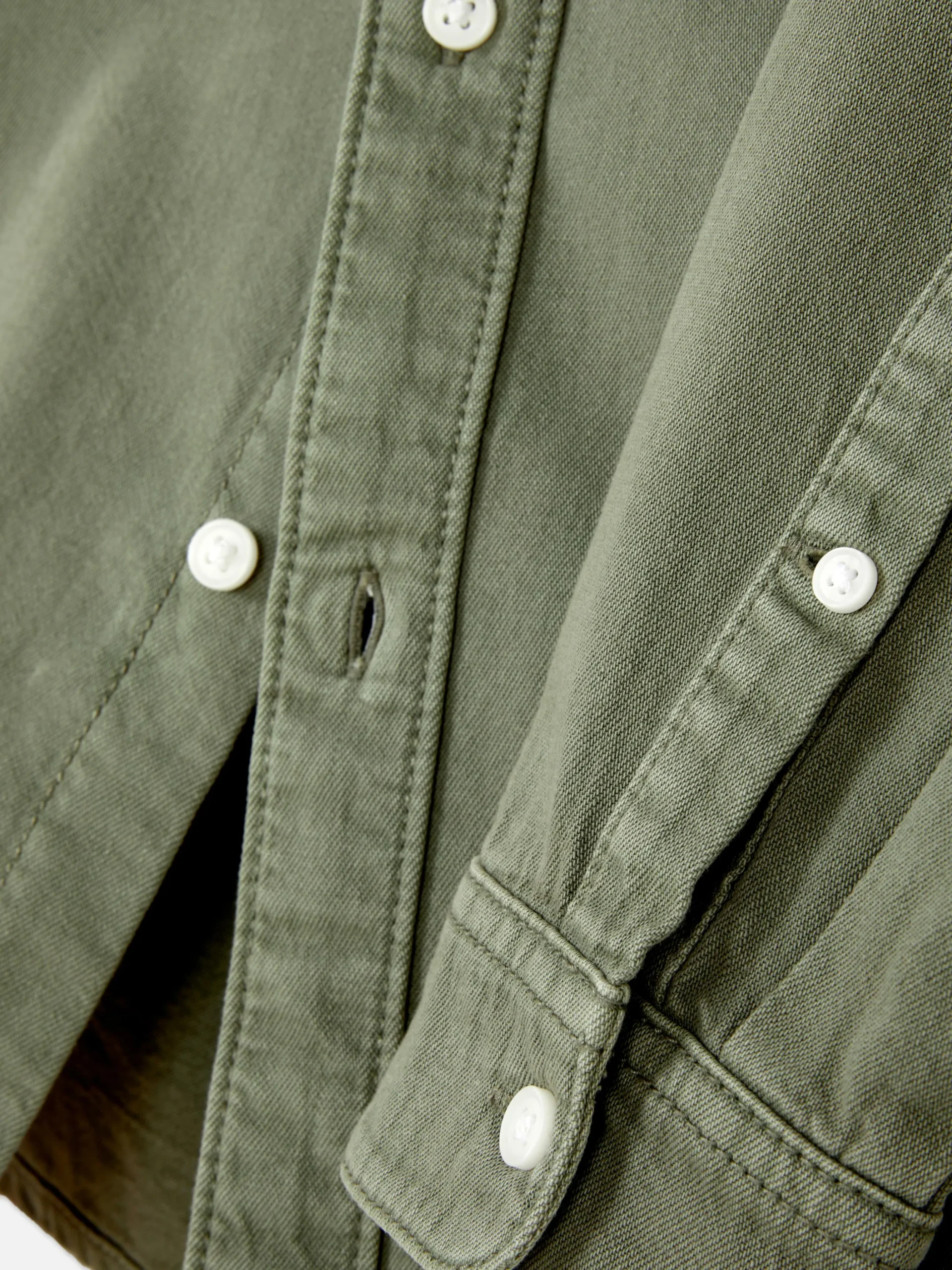Overhemd Met Lange Mouwen Van Twill-katoen