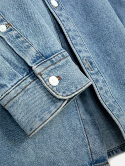 Overhemd Met Lange Mouwen Van Twill-katoen