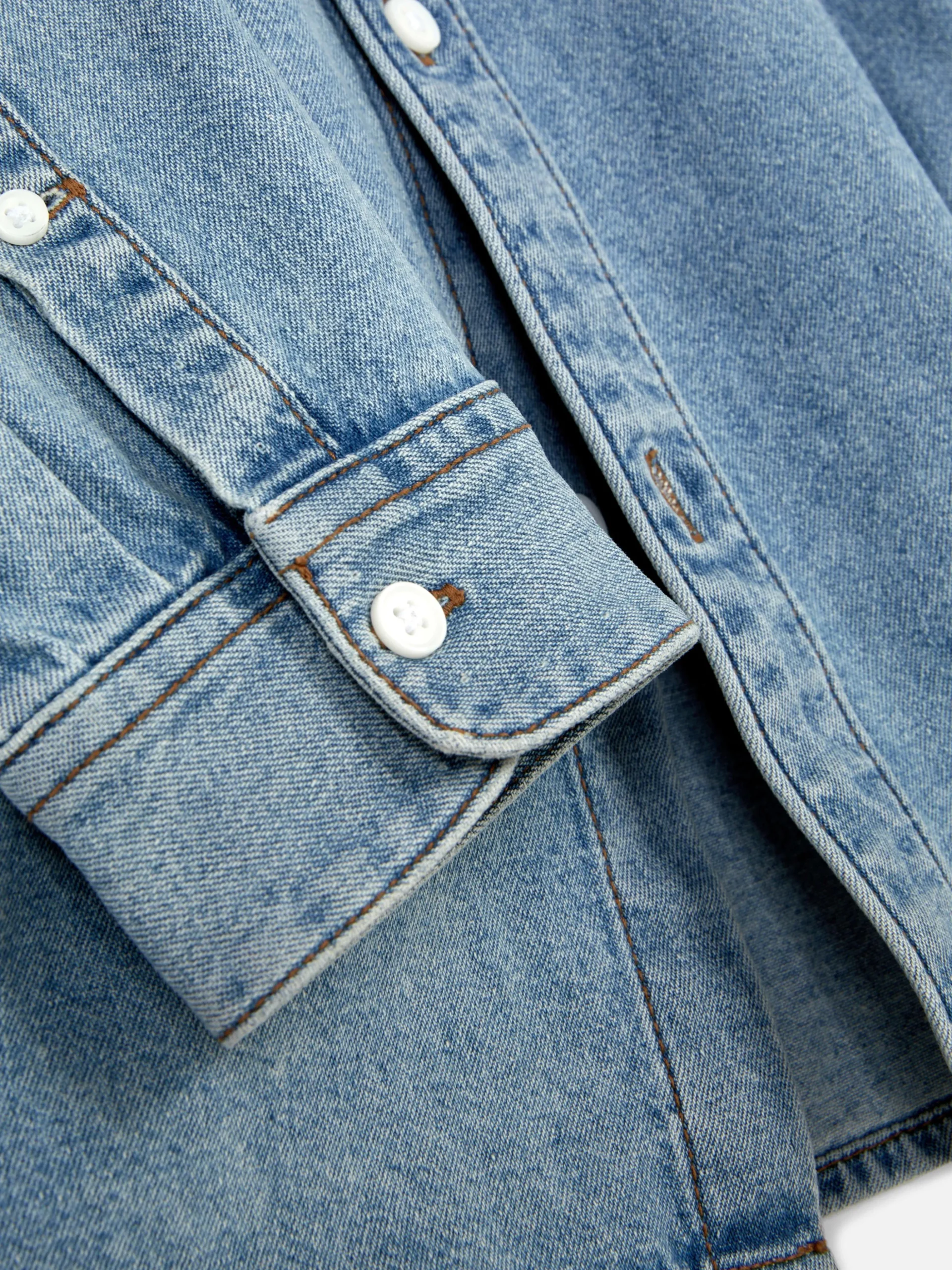 Overhemd Met Lange Mouwen Van Twill-katoen