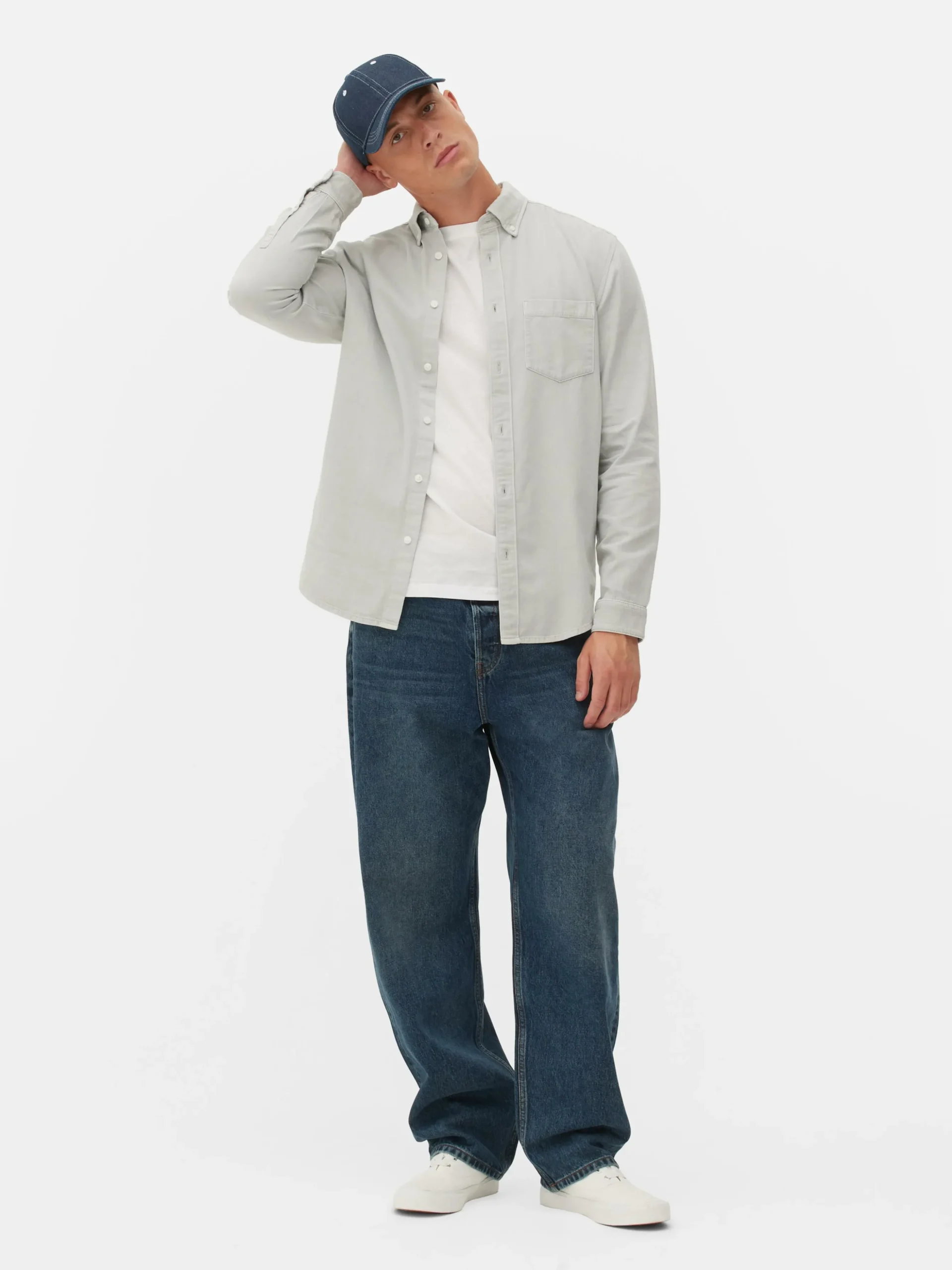 Overhemd Met Lange Mouwen Van Twill-katoen