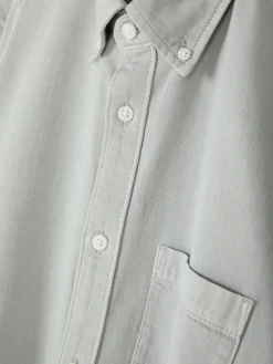 Overhemd Met Lange Mouwen Van Twill-katoen