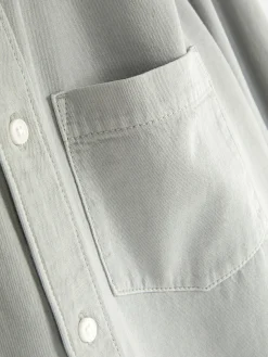Overhemd Met Lange Mouwen Van Twill-katoen