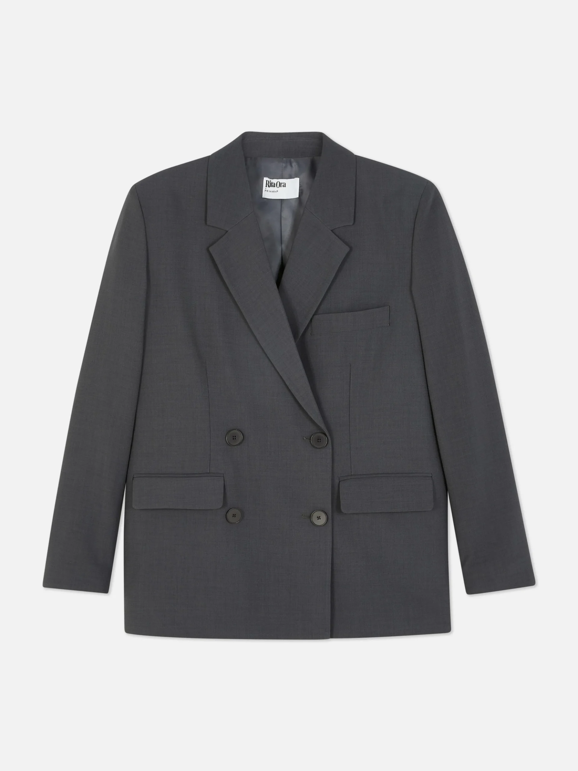 Oversized Double-breasted Blazer Rita Ora