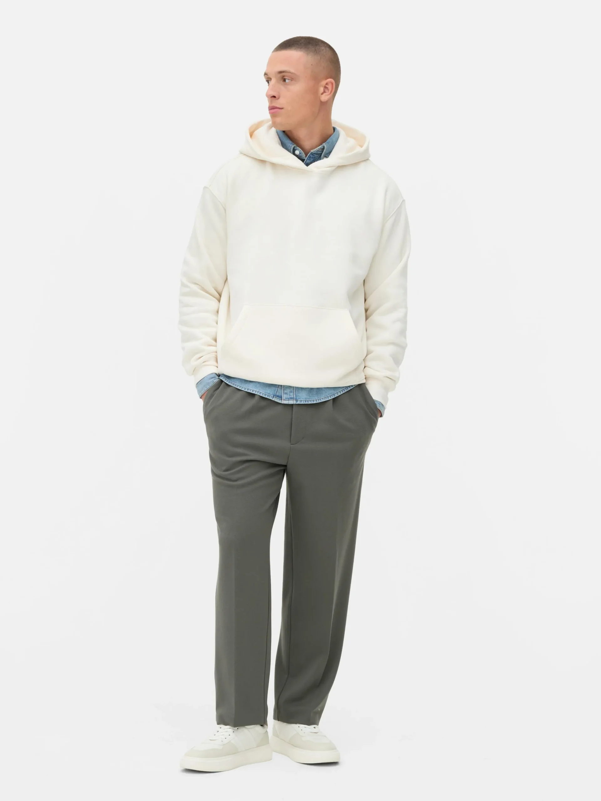 Oversized Hoodie Van Jersey