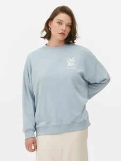 Oversized Sweatshirt Met Print