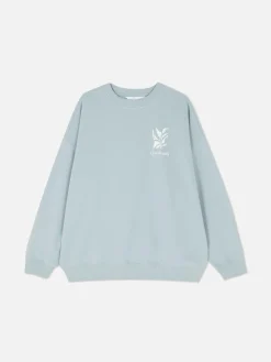 Oversized Sweatshirt Met Print