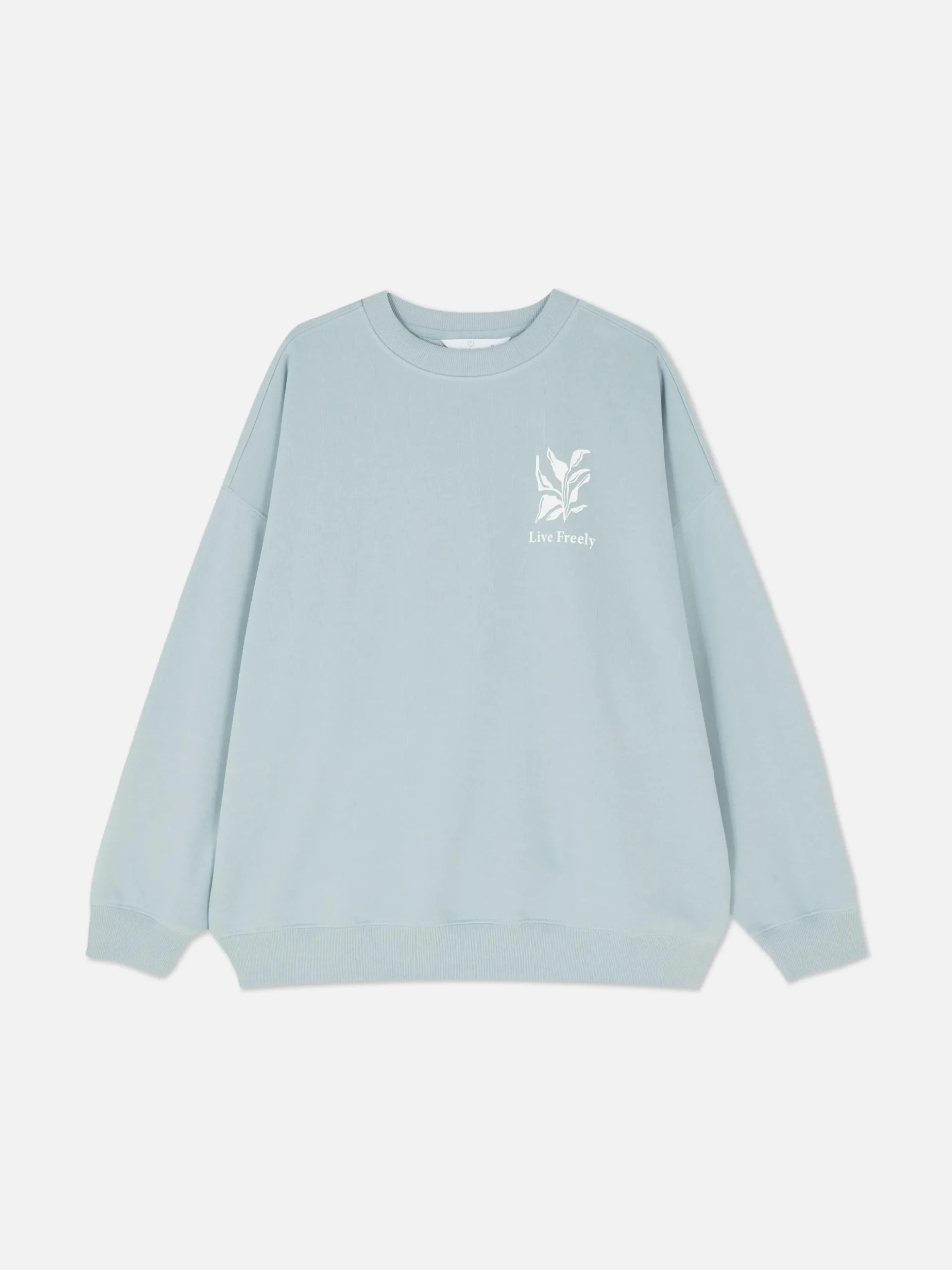 Oversized Sweatshirt Met Print