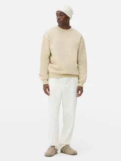 Oversized Sweatshirt Met Ronde Hals