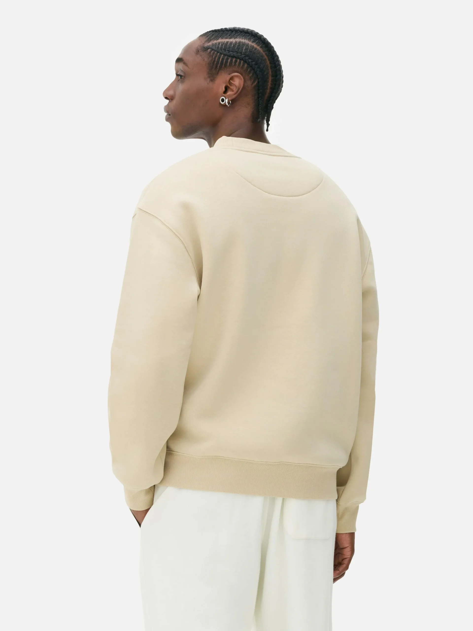Oversized Sweatshirt Met Ronde Hals