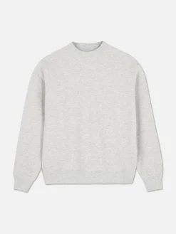 Oversized Sweatshirt Met Ronde Hals