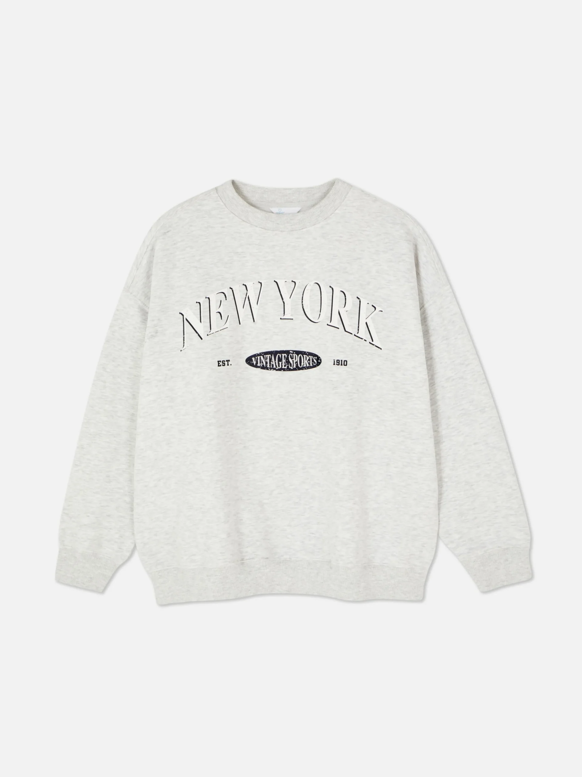 Oversized Sweatshirt Met Print