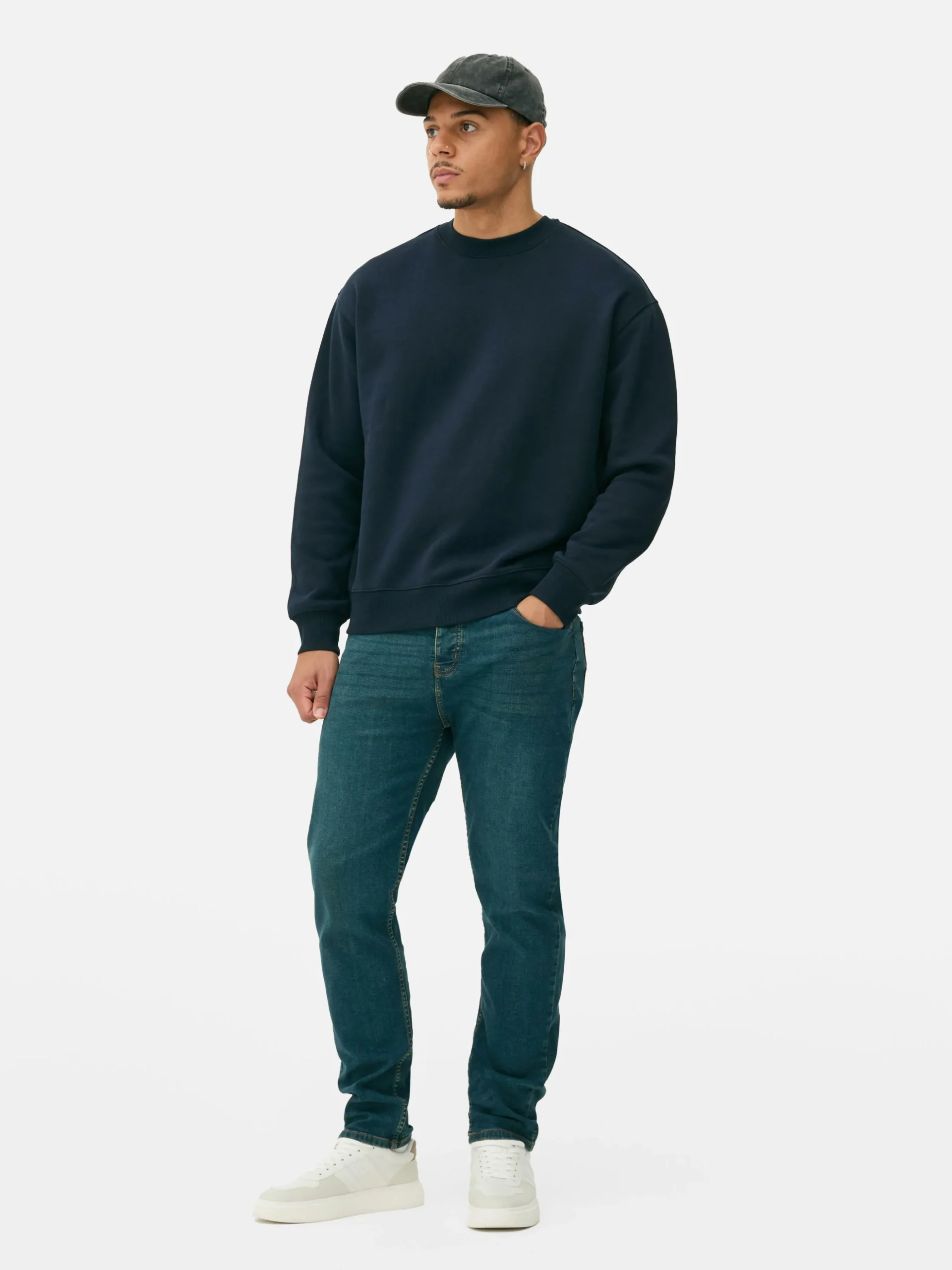 Oversized Sweatshirt Met Ronde Hals