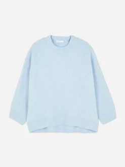 Oversized Trui Met Ronde Hals