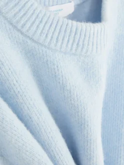 Oversized Trui Met Ronde Hals