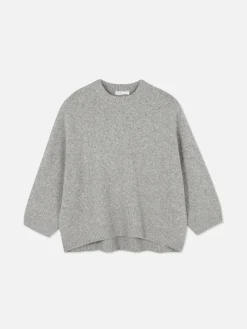 Oversized Trui Met Ronde Hals