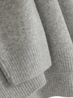 Oversized Trui Met Ronde Hals