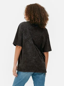Oversized T-shirt Met Strip De Smurfen