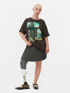 Oversized T-shirt Van Goghs Cipressen