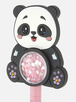 Panda-pen Met Glitter