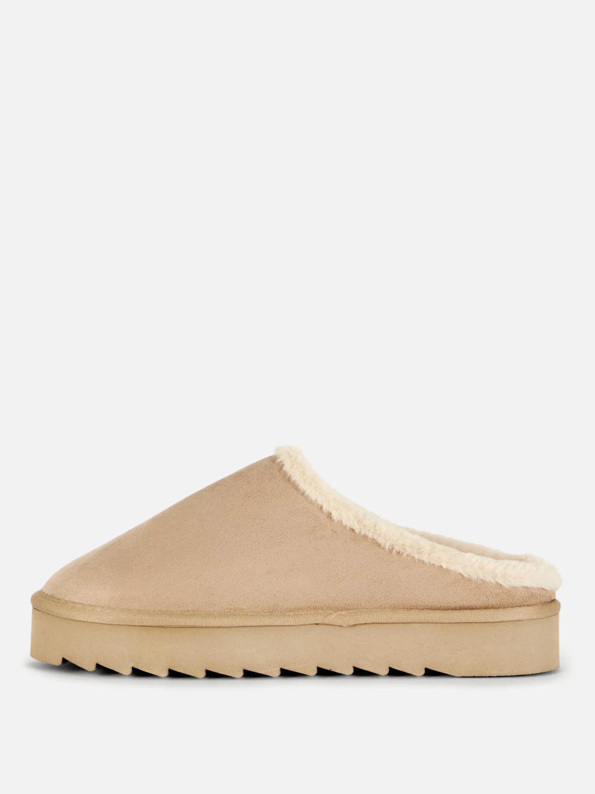 Pantoffels Gevoerd Met Imitatiebont